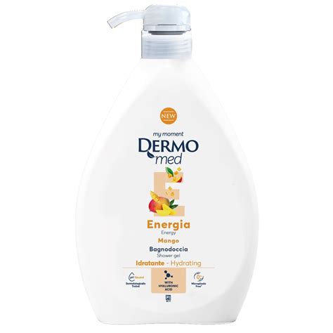 Gel De Dus Cu Mango Energia Ml Dermomed Farmacia Tei Online