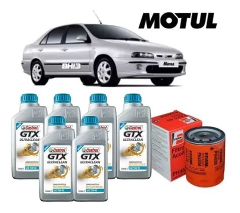 Kit Troca Marea Castrol W Gtx Filtro Fram Ph