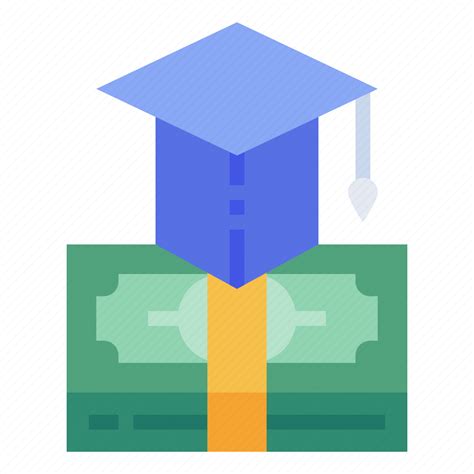 Scholarship Banknote Money Knowledge Education Icon Download On