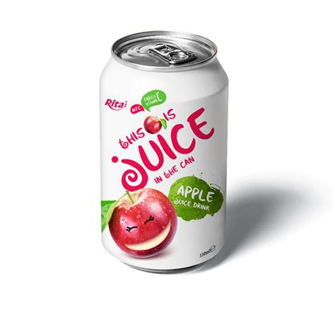 330ml Canned Apple Juice China Fruit Juice And Bulk Fruit Juice