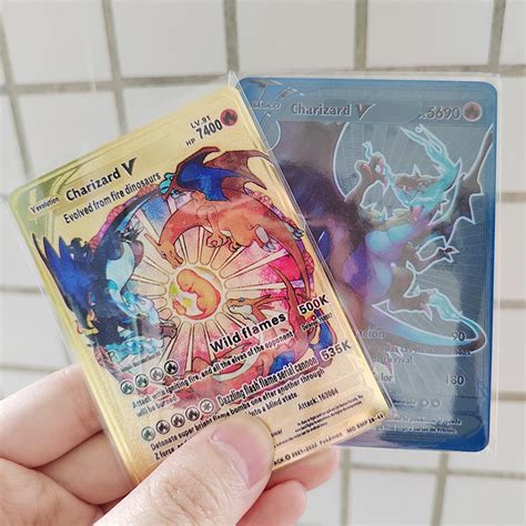 2023 Pokemon Metal Cards Letters Spanish Charizard Pikachu Gengar