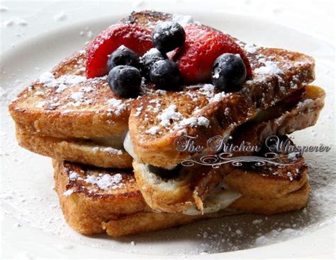 Berries & Cream Stuffed French Toast