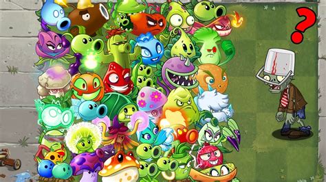 Pvz 2 Random Team Plants Vs Buckethead Zombie Level 100 Which Plant Team Is Best Youtube