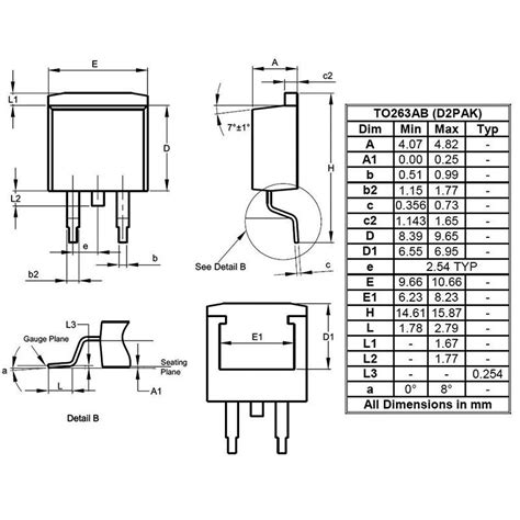 5401DM Transistor IGBT 20A 400V Capsula TO263 Tecnoteca