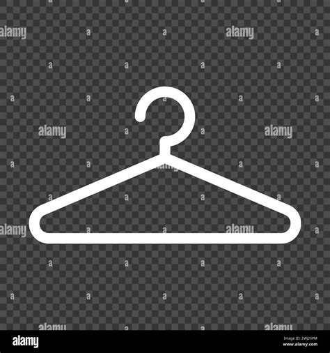 Clothes Hanger Hanger Icon Vector Isolated Stock Vector Image And Art