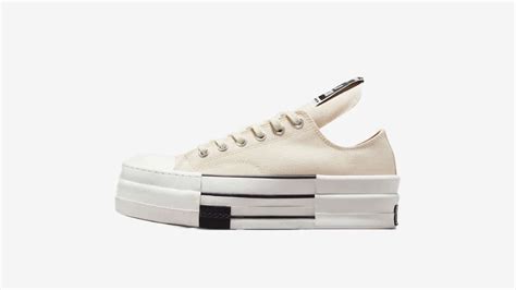 O Acheter Les Rick Owens X Converse Drkshdw Dbl Drkstar Low Au