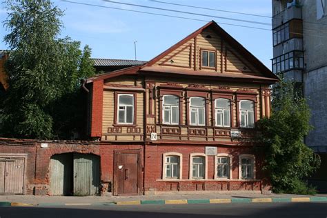 Дом в котором жил в людях Алексей Максимович Горький Нижегородская