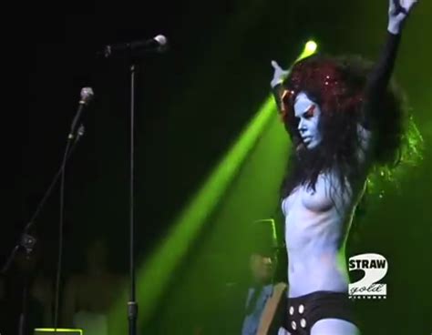 Naked Kembra Pfahler In Karen Black Live At Squeezebox