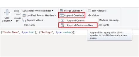 Merge Queries Append Queries In Power BI Step By Step For Learners