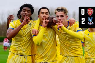 U18 Premier League Cup Highlights: Arsenal 0-2 Crystal Palace - Crystal ...