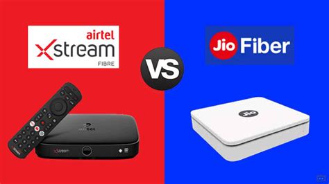 Airtel Xstream Vs Jiofiber Rs Broadband Plan Gizbot News