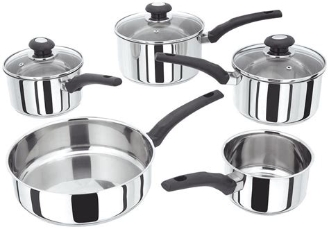 Judge Basics Piece Stainless Steel Pan Set Pp