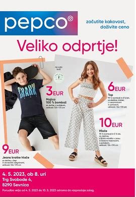 Pepco Katalog Sevnica