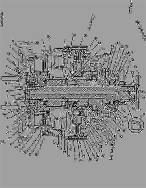 Housing Clutch Caterpillar Spare Part Parts