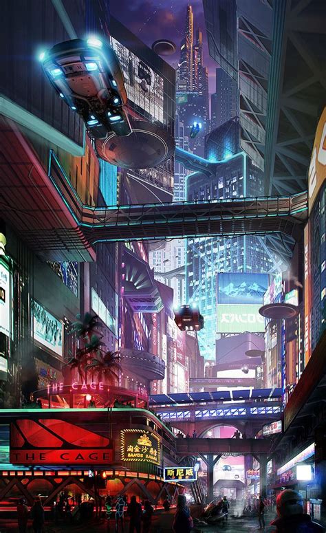 21 Visions Artistiques Des Villes Du Futur Futuristic City