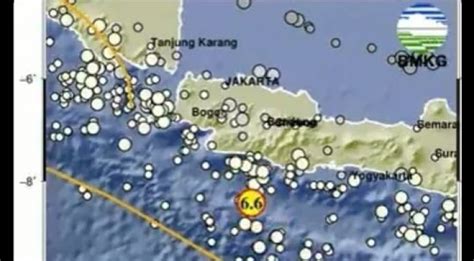 Gempabumi 6 5 Magnitudo Dirasakan Pusatnya Berada Garut Poskota Co Id