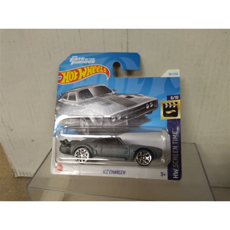 ICE CHARGER FATE OF THE FURIOUS 6 10 SCREEN TIME 1 64 HOT WHEELS BCN STOCK CARS
