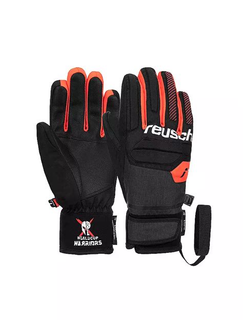 Reusch Kinder Skihandschuhe World Cup Warrior R Tex Xt Junior Schwarz