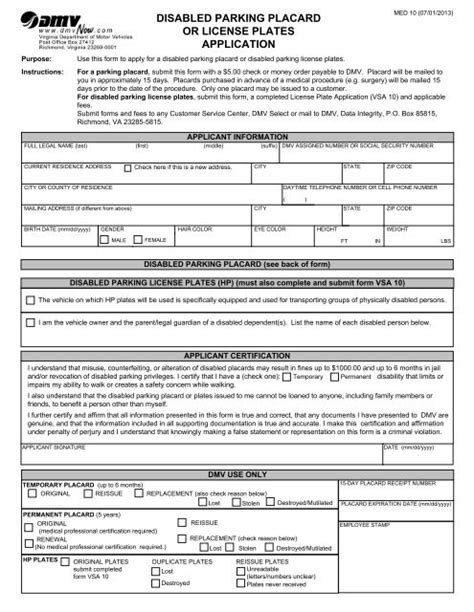 Illinois Handicap Placard Form 2020 2021 Fill And Sign Printable Images