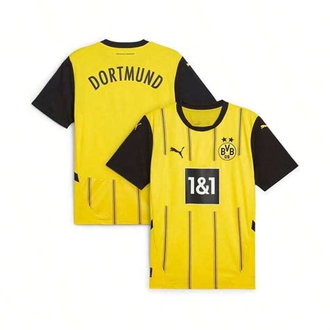 Puma Camiseta réplica de local del Borussia Dortmund 2024 25 con estilo