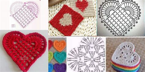 Crochet Heart Coasters For Valentine S Day