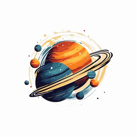 Premium Psd Solar System Nasa Image Style Fantasy Illustration