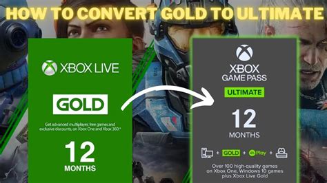 How To Convert Xbox Gold To Game Pass Ultimate Youtube