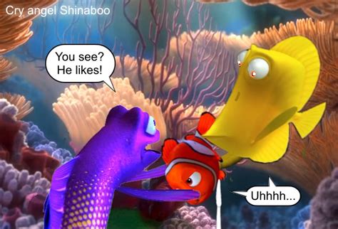 Post Bubbles The Yellow Tang Cry Angel Shinaboo Finding Nemo