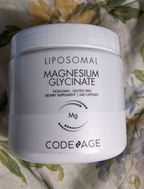 Codeage Liposomal Magnesium Glycinate Capsules 240 viên LeanHD