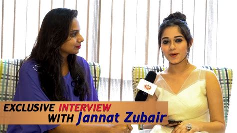 Jannat Zubair Rahmani App Launch Exclusive Interview Youtube