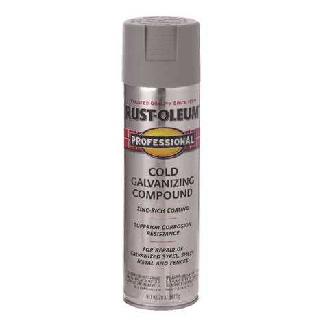 Rust-Oleum Stops Rust Cold Gray Galvanizing Compound Spray 20 oz | Rustoleum, Metallic spray ...