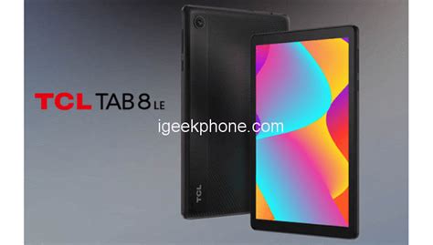 TCL Tab 8 LE Tablet Released With 8 Screen And 4G LTE Support