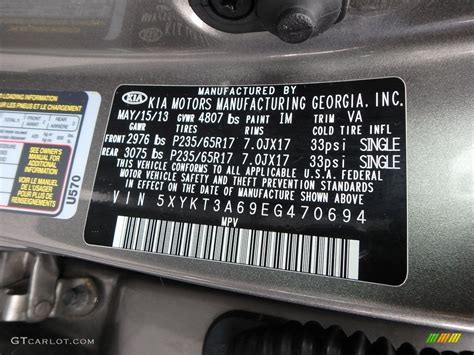 2014 Titanium Silver Kia Sorento Lx 134912501 Photo 15