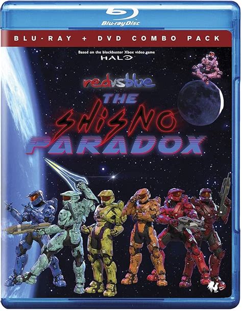 Red Vs Blue The Shisno Paradox Blu Ray DVD Amazon Ca Jen Brown