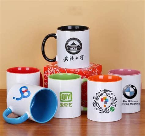 Oz Sublimation Mugs Blank With Colored Inside And Handle Classic