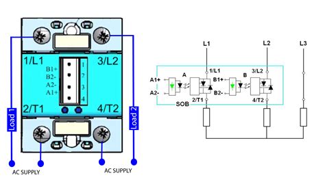 SOB Range Two Phase SSR Celduc Relais