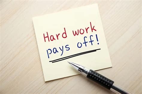 Hard work pays off Stock Photos, Royalty Free Hard work pays off Images | Depositphotos®