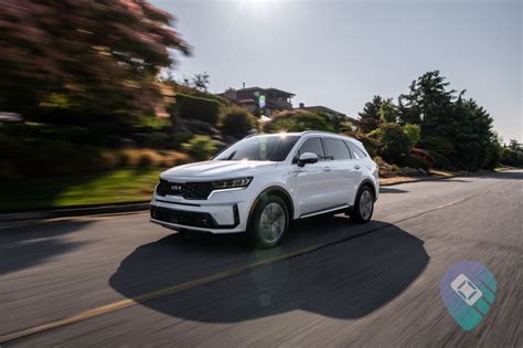 The Kia Sorento Phev Revised Design And Equipped With Homelink