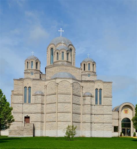 St. Sava Serbian Orthodox Monastery Church Stock Photo - Image of orthodox, consecrated: 126055016