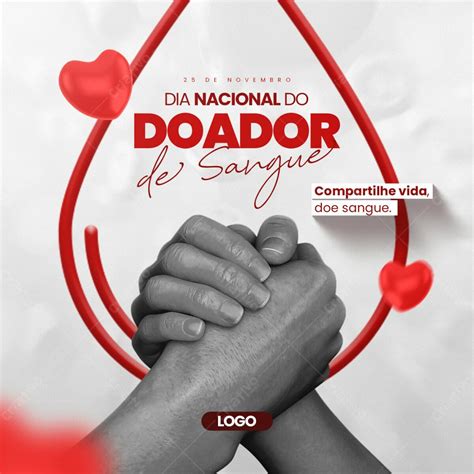 05 Dia Nacional Do Doador De Sangue Compartilhe Vida 14004 Criativo