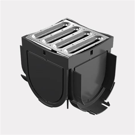 Storm Drain™ 4 Way Connector W Galvanised Grate Archipro Au