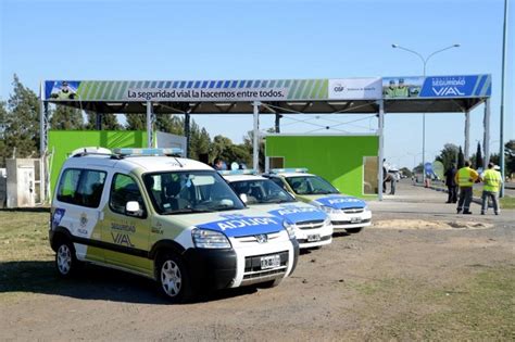 Se Inauguró Un Nuevo Puesto Fijo De La Policía De Seguridad Vial En La Autopista Rosario Santa