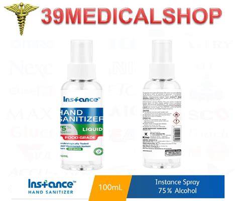 Instance Hand Sanitizer Spray Ml Food Grade Lazada Indonesia