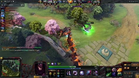 Dota 2 Spectre Pro With Skadi Radiance By Miracle Dota 2 9k MMR