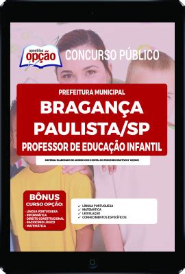 Apostila Prefeitura Bragan A Paulista Pdf Professor Educa O Infantil