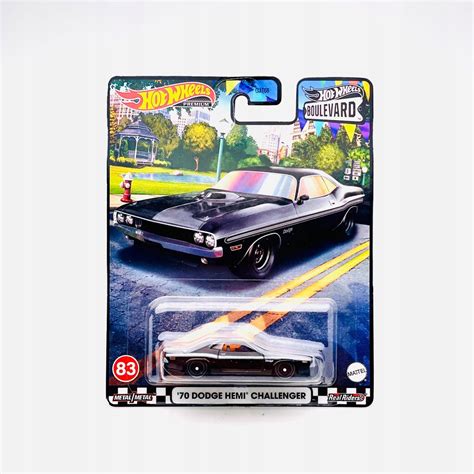 1970 Dodge Hemi Challenger Boulevard 2023 Mix 4 Hot Wheels Premium 1 64 14681575129