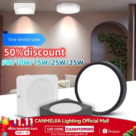 Canmeijia Cob Led Downlight V Ceiling Spots Light Lamp Surface Mount