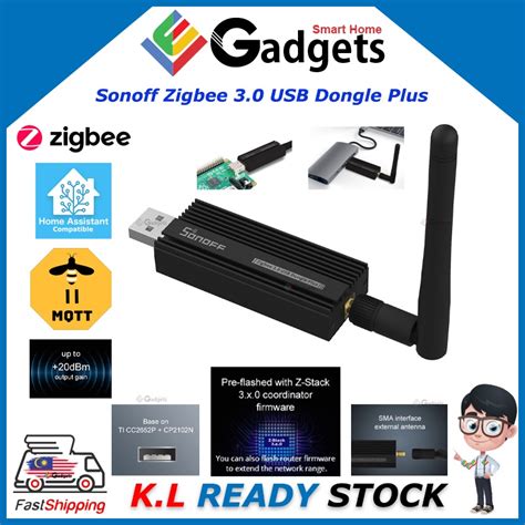 Sonoff Zigbee 3 0 USB Dongle Plus Stick TI CC2652P ZigBee Gateway