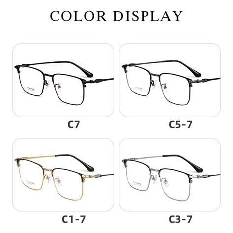 Hotochki Mens Eyeglasses Stylish Titanium Frames Fuzweb