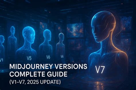midjourney versions    complete guide